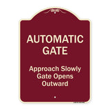 Automatic Gate Approach Slowly Gate Opens