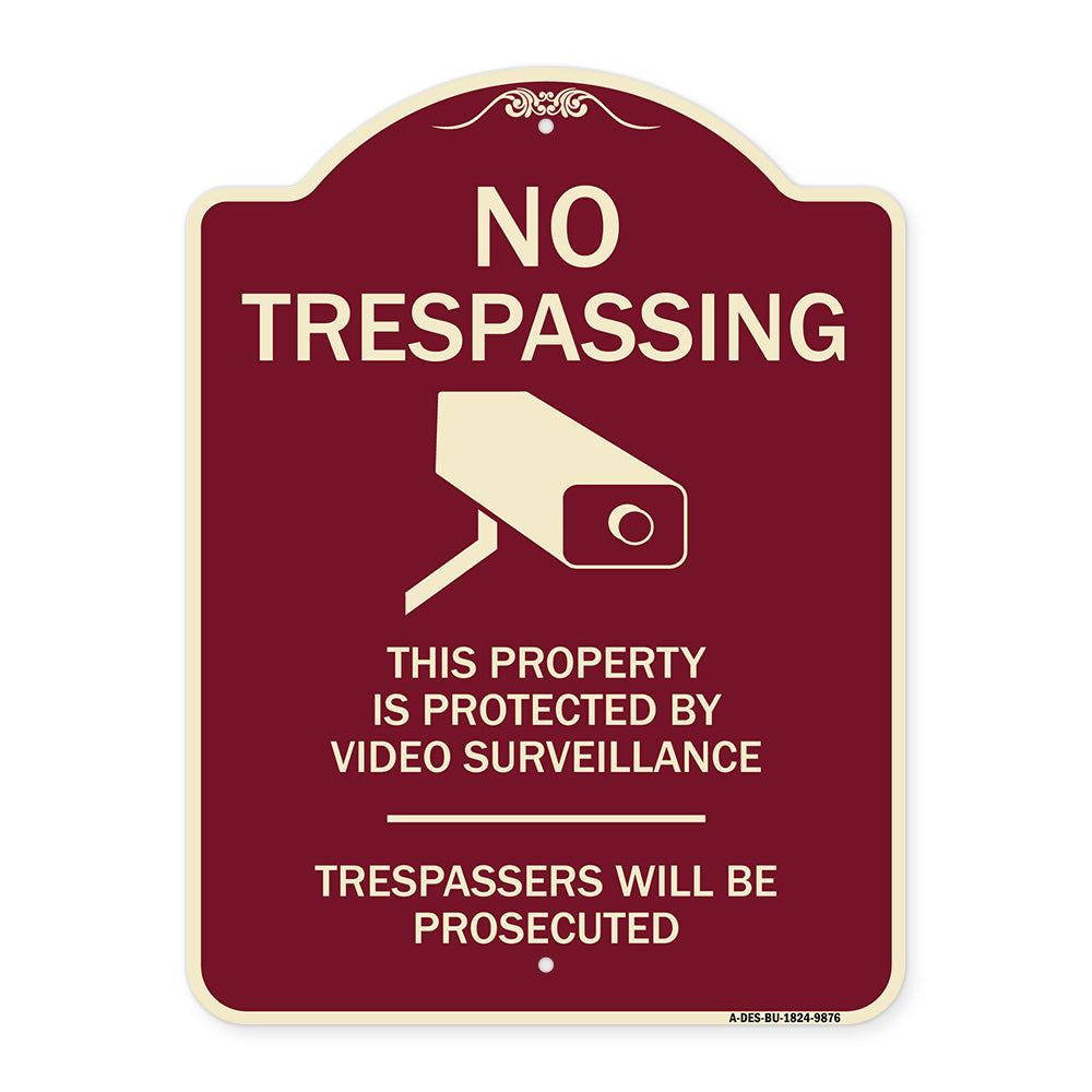 This Property Is Protected By Video Surveillance