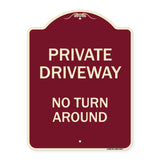 Private Driveway No Turn Around