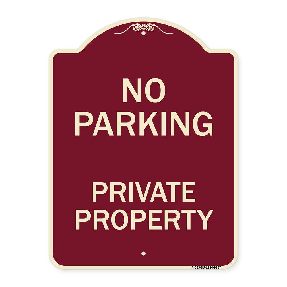 No Parking Private Property