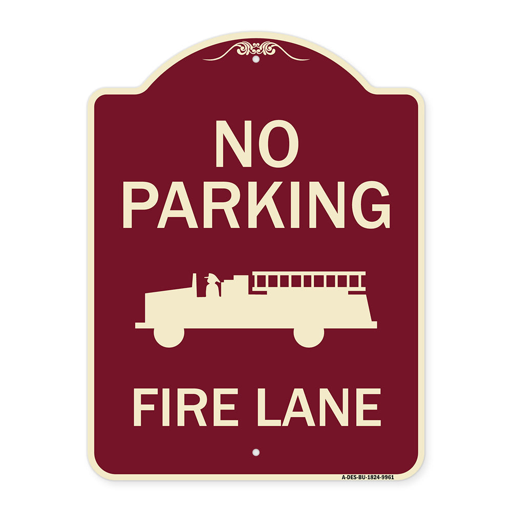 No Parking Fire Lane