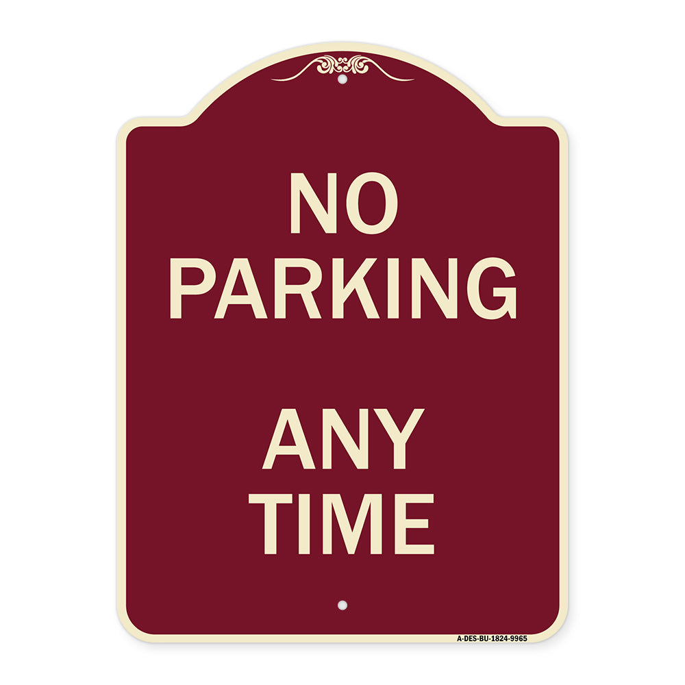 No Parking Anytime