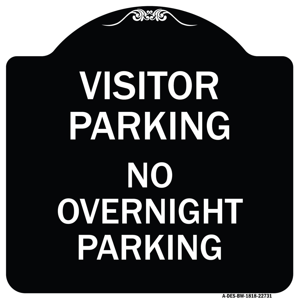 Visitor Parking No Overnight Parking