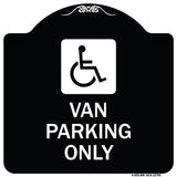 Van Parking Only (With Handicap Symbol)