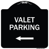 Valet Parking with Left Arrow