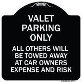 Valet Parking Only All Others Towed
