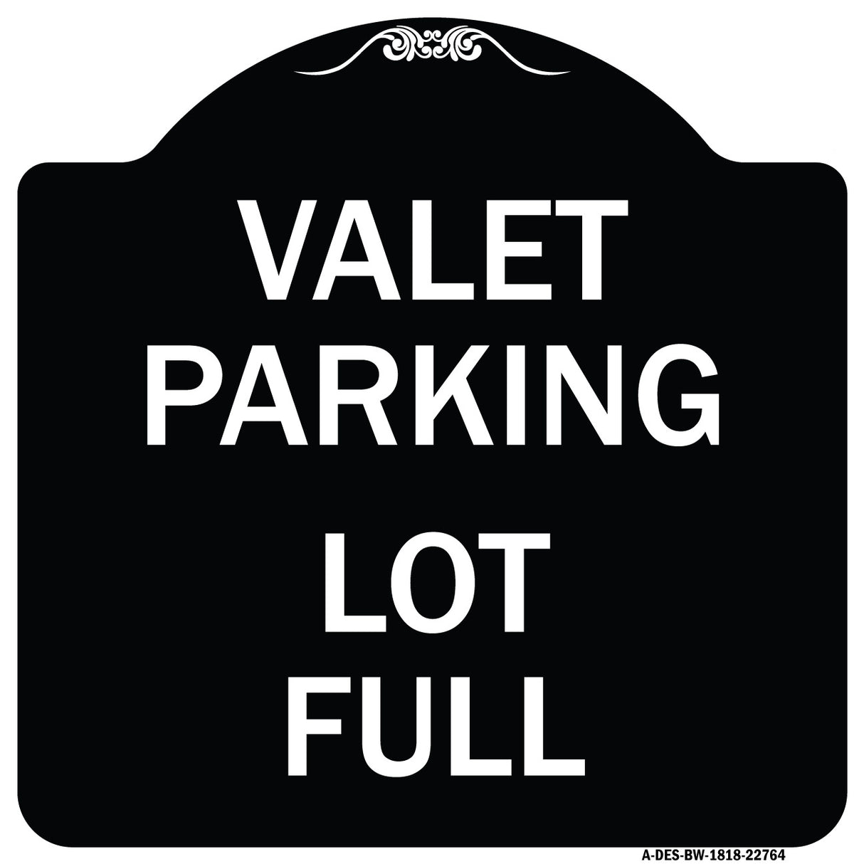 Valet Parking Lot Full