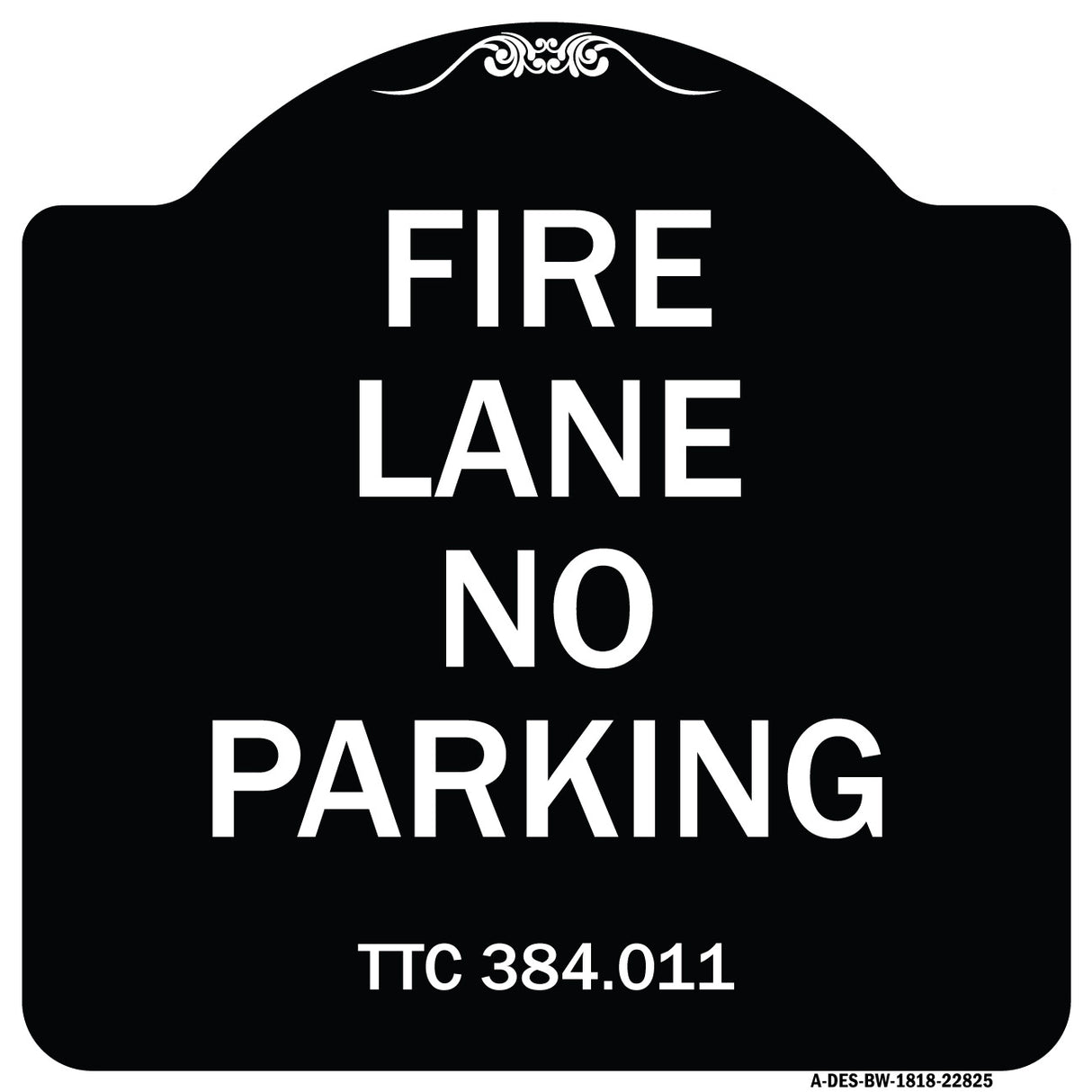 Texas Fire Lane No Parking