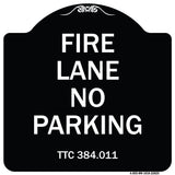 Texas Fire Lane No Parking