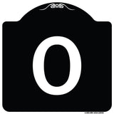 Sign with Letter O