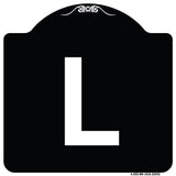 Sign with Letter L