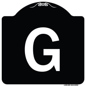 Sign with Letter G