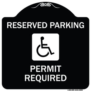 Reserved Parking Permit Required (With Graphic)