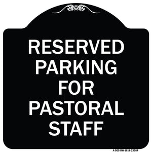 Reserved Parking for Pastoral Staff