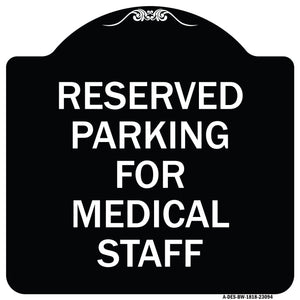 Reserved Parking for Medical Staff