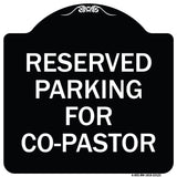 Reserved Parking for Co-Pastor