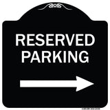 Reserved Parking (Right Arrow)
