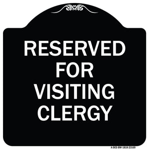 Reserved for Visiting Clergy