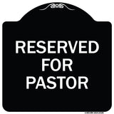 Reserved for Pastor
