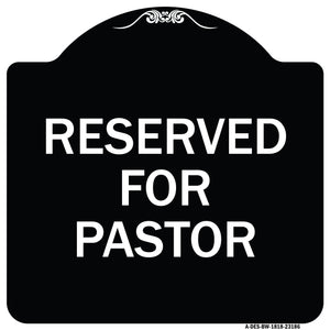 Reserved for Pastor