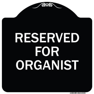 Reserved for Organist