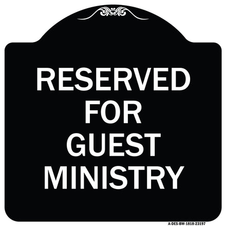 Reserved for Guest Ministry