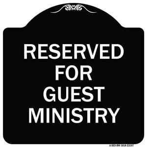 Reserved for Guest Ministry