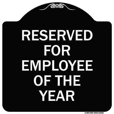 Reserved for Employee of the Year