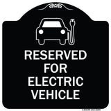 Reserved for Electric Vehicle (With Graphic)