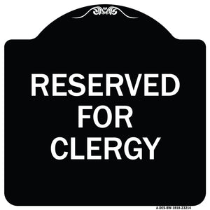 Reserved for Clergy