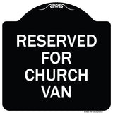 Reserved for Church Van