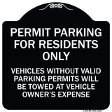 Permit Parking for Residents Only Vehicles Without Valid Parking Permits Will Be Towed at Vehicle Owner's Expense