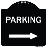 Parking Sign (Right Arrow)