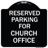 Parking Reserved for Church Office