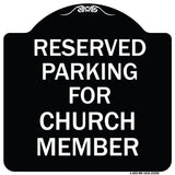 Parking Reserved for Church Member