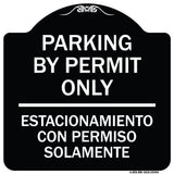 Parking by Permit Only - Estacionamiento Con Permiso Solamente