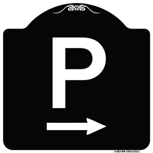 P Symbol (With Right Arrow)