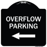 Overflow Parking with Left Arrow