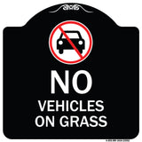 No Vehicles on Grass