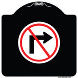 No Right Turn (Graphic Only)