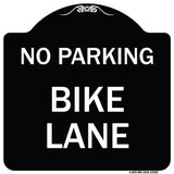 No Parking Bike Lane
