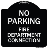 No Parking Sign No Parking - Fire Department Connection