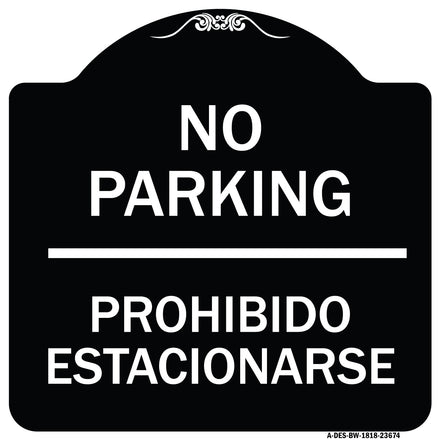 No Parking Prohibido Estacionarse