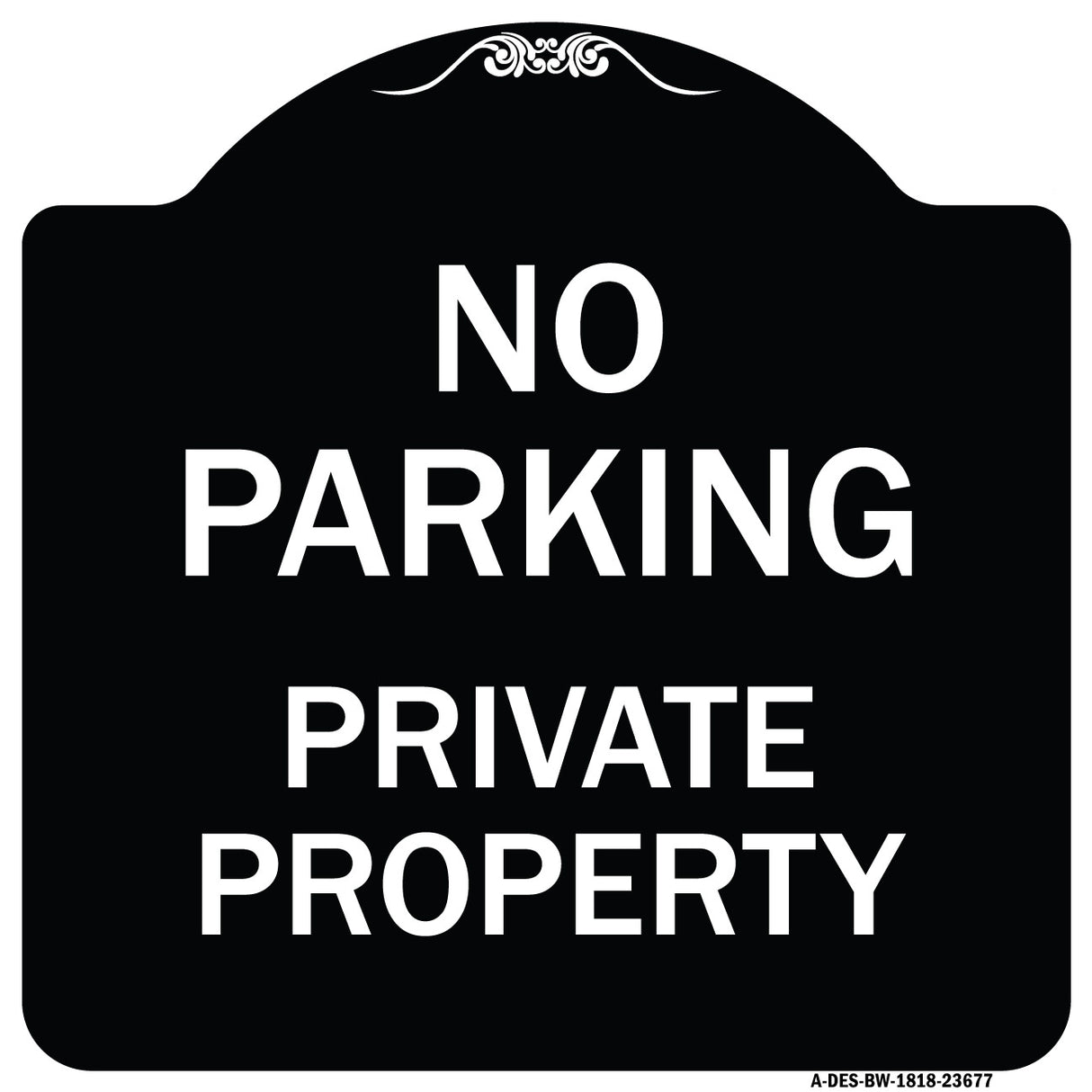 No Parking Private Property