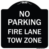 No Parking Fire Lane Tow Zone (K-1645)
