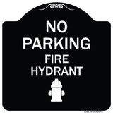 No Parking Fire Hydrant (With Graphic)