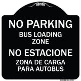 No Parking Bus Loading Zone No Entacionamiento Bus De Carga Zona