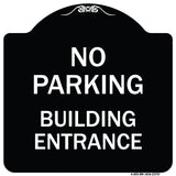 No Parking Building Entrance