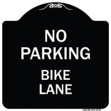 No Parking Bike Lane