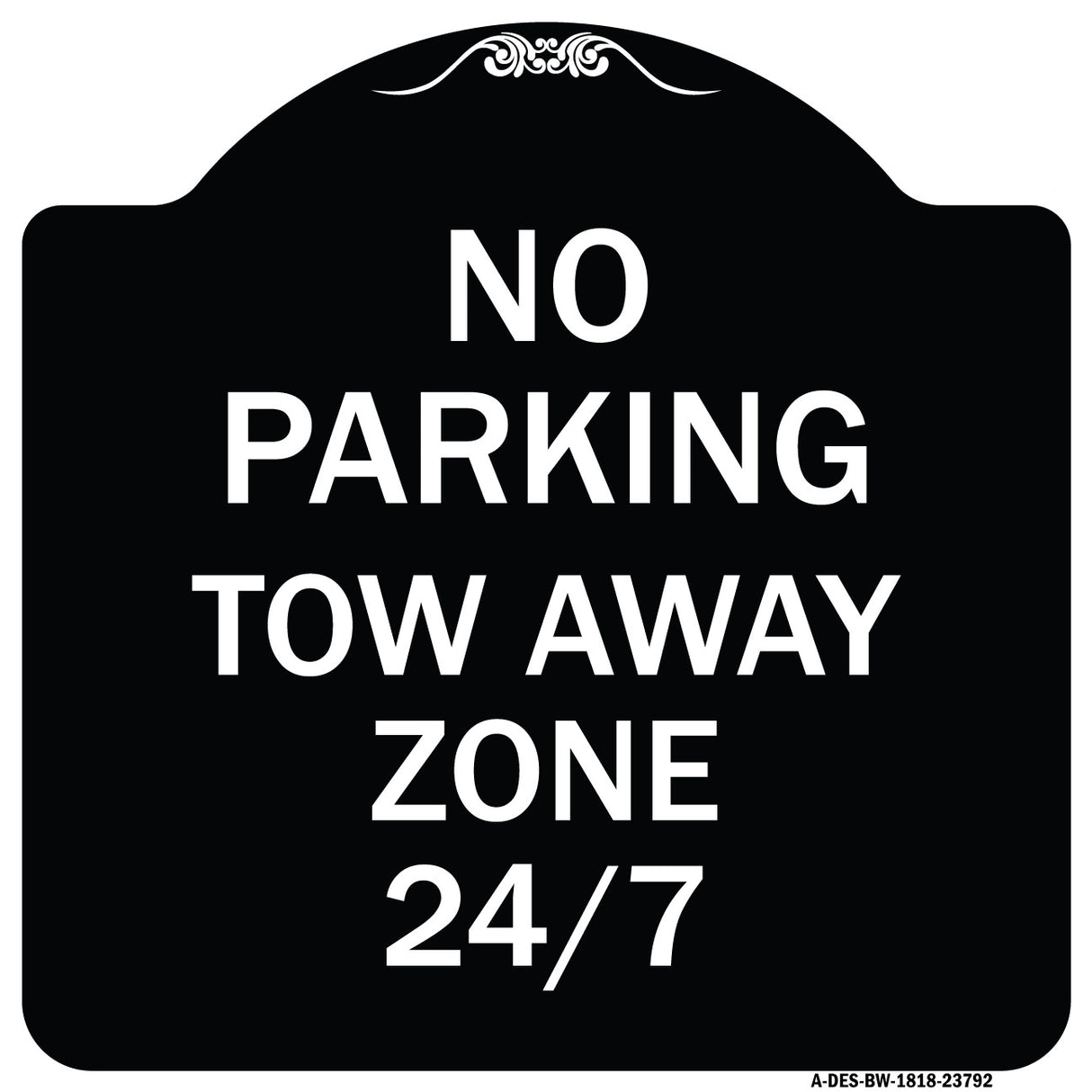 No Parking - Tow Away Zone 247